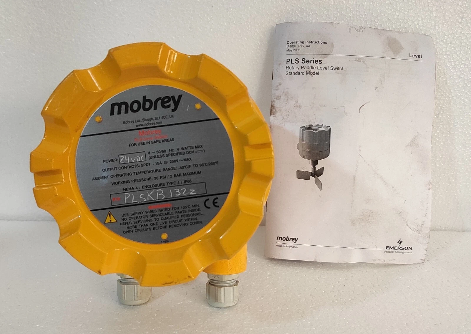 Mobrey plskb123z / PLSKB132Z PLS Level Switch for Safe Area NIB